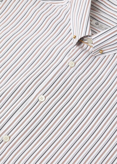 ELIA PENNY BAR COLLAR SHIRT STAMFORD STRIPE
