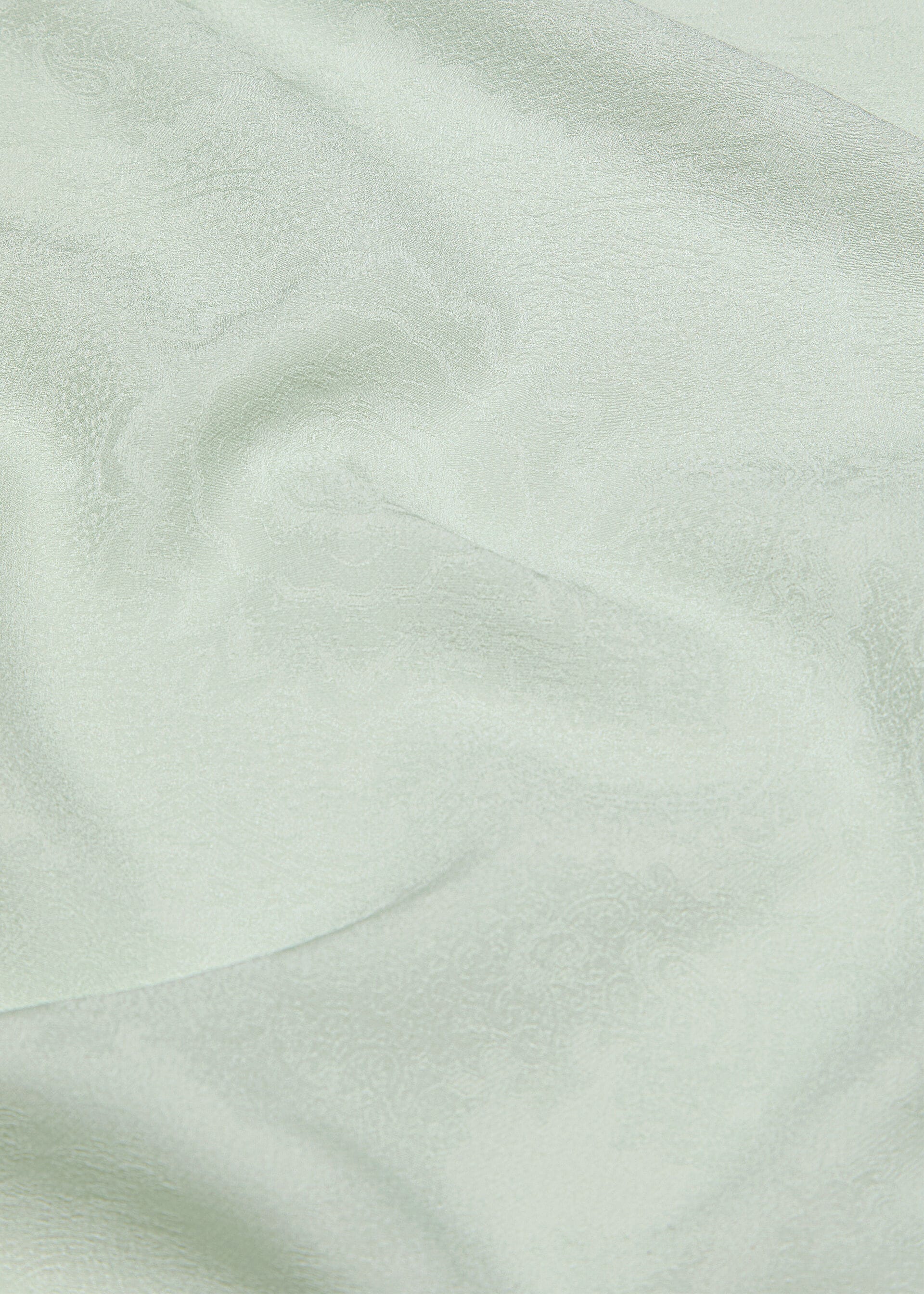 FLORAL MAJOLICA JACQUARD FOULARD 60 SILK