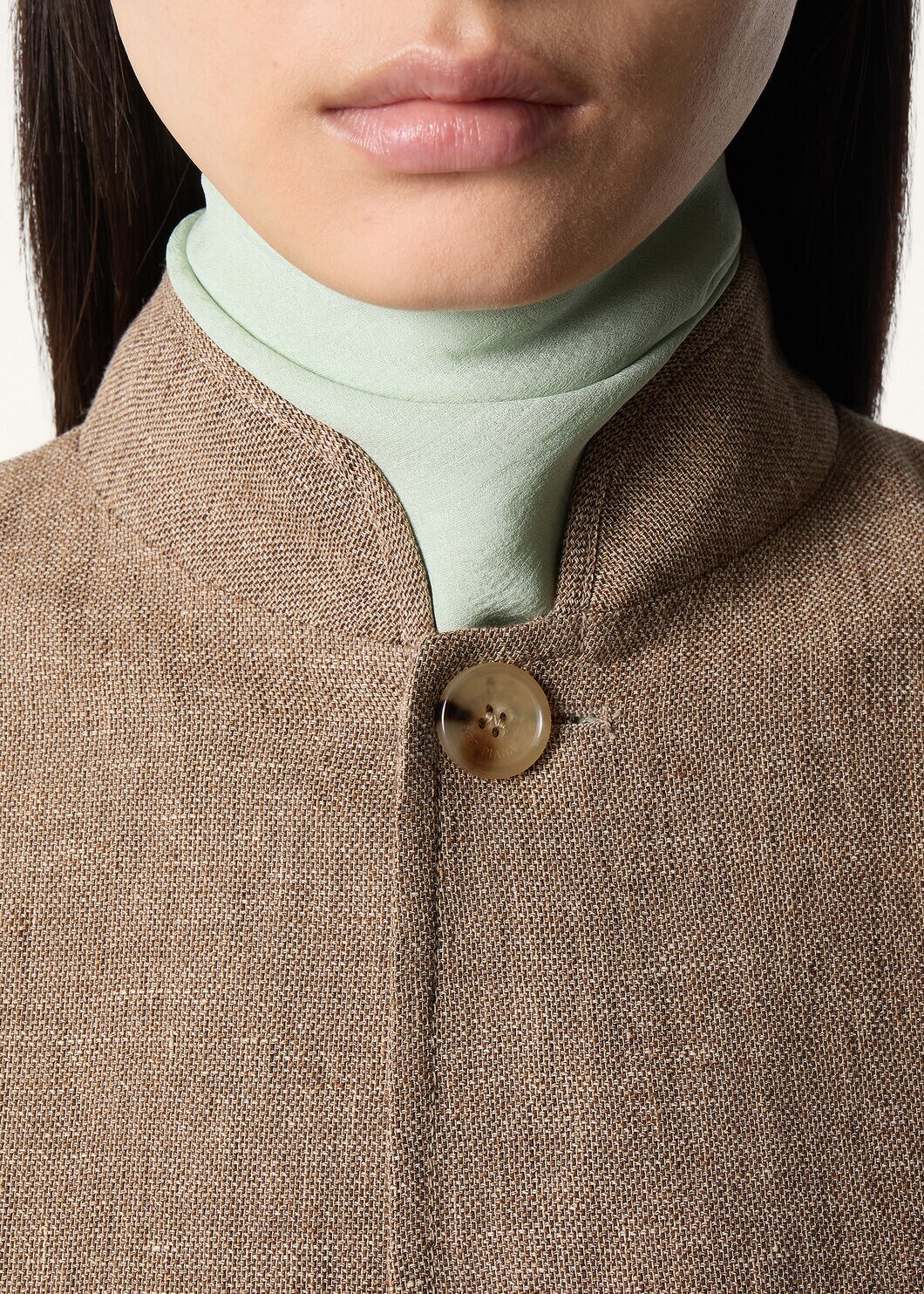 FLORAL MAJOLICA JACQUARD FOULARD 60 SILK