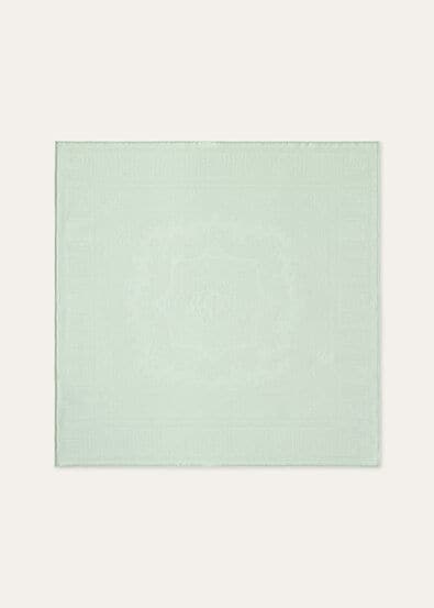 FLORAL MAJOLICA JACQUARD FOULARD 60 SILK