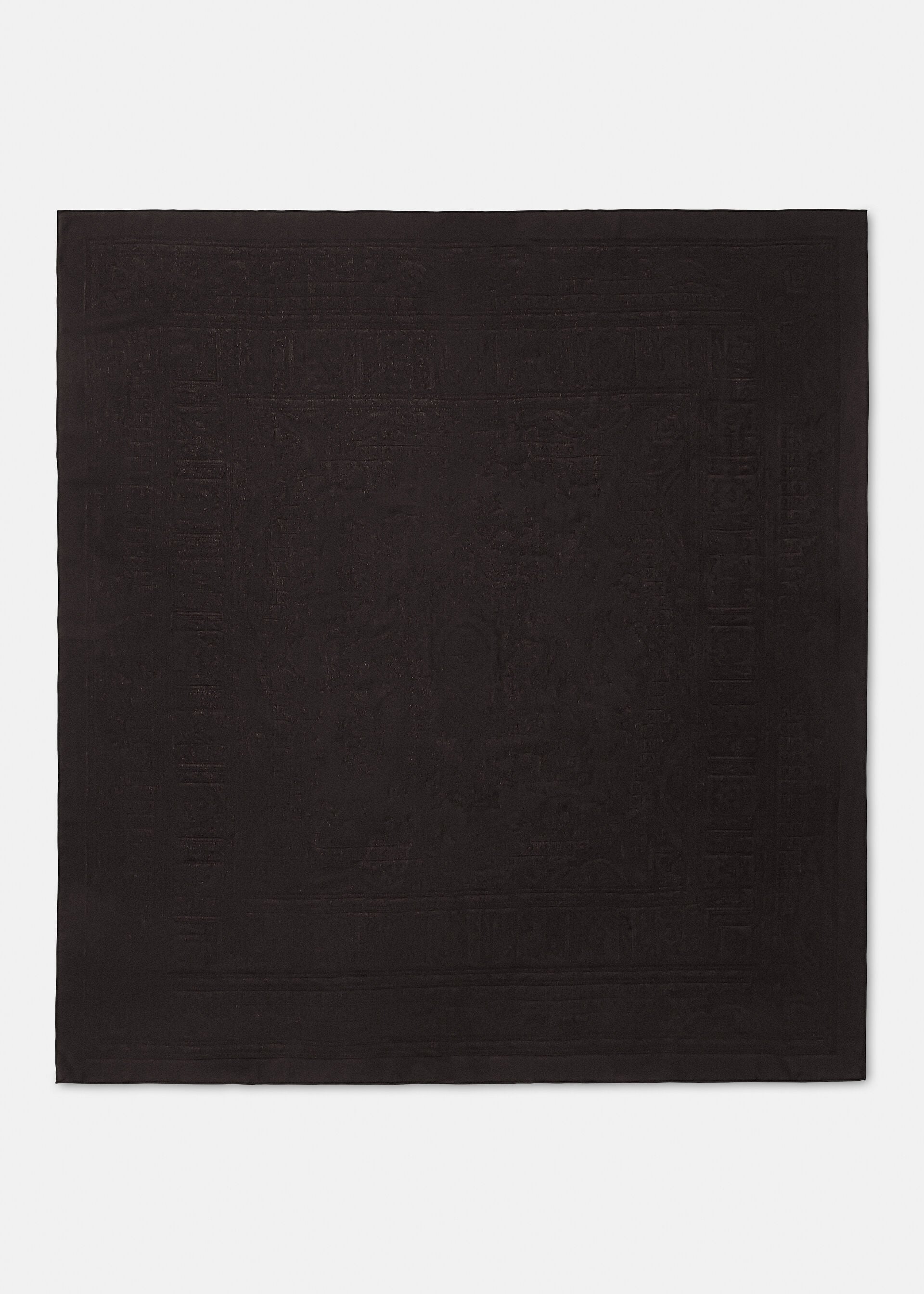 FLORAL MAJOLICA JACQUARD SHAWL 120 SILK