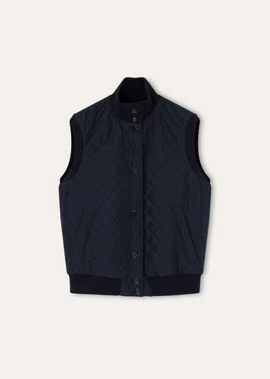 SIMEON VEST VICUNA STORM-SILK TECH STORM