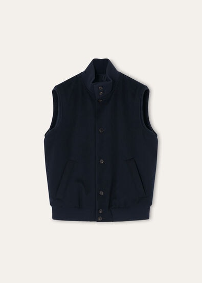 SIMEON VEST VICUNA STORM-SILK TECH STORM