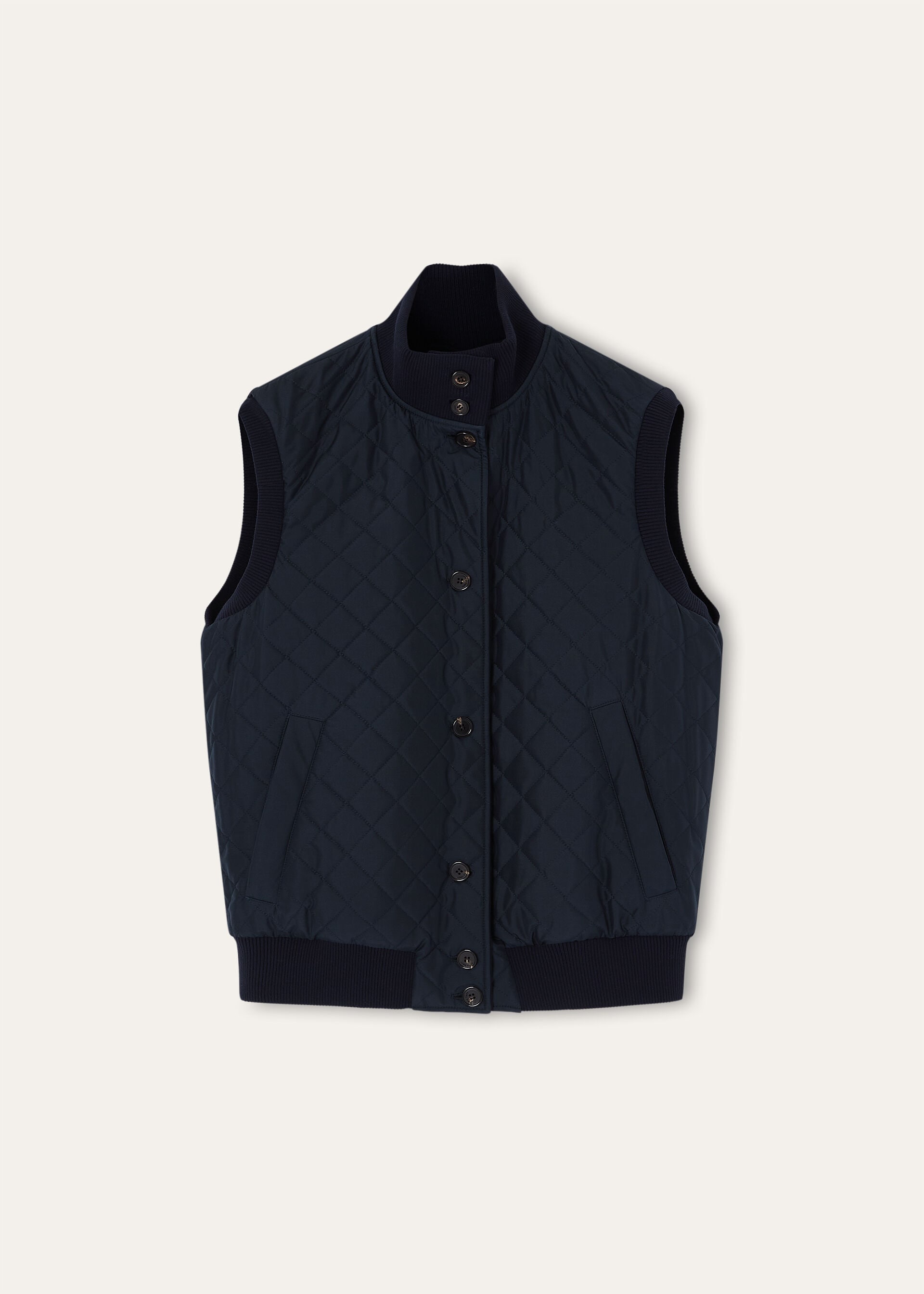 SIMEON VEST VICUNA STORM-SILK TECH STORM