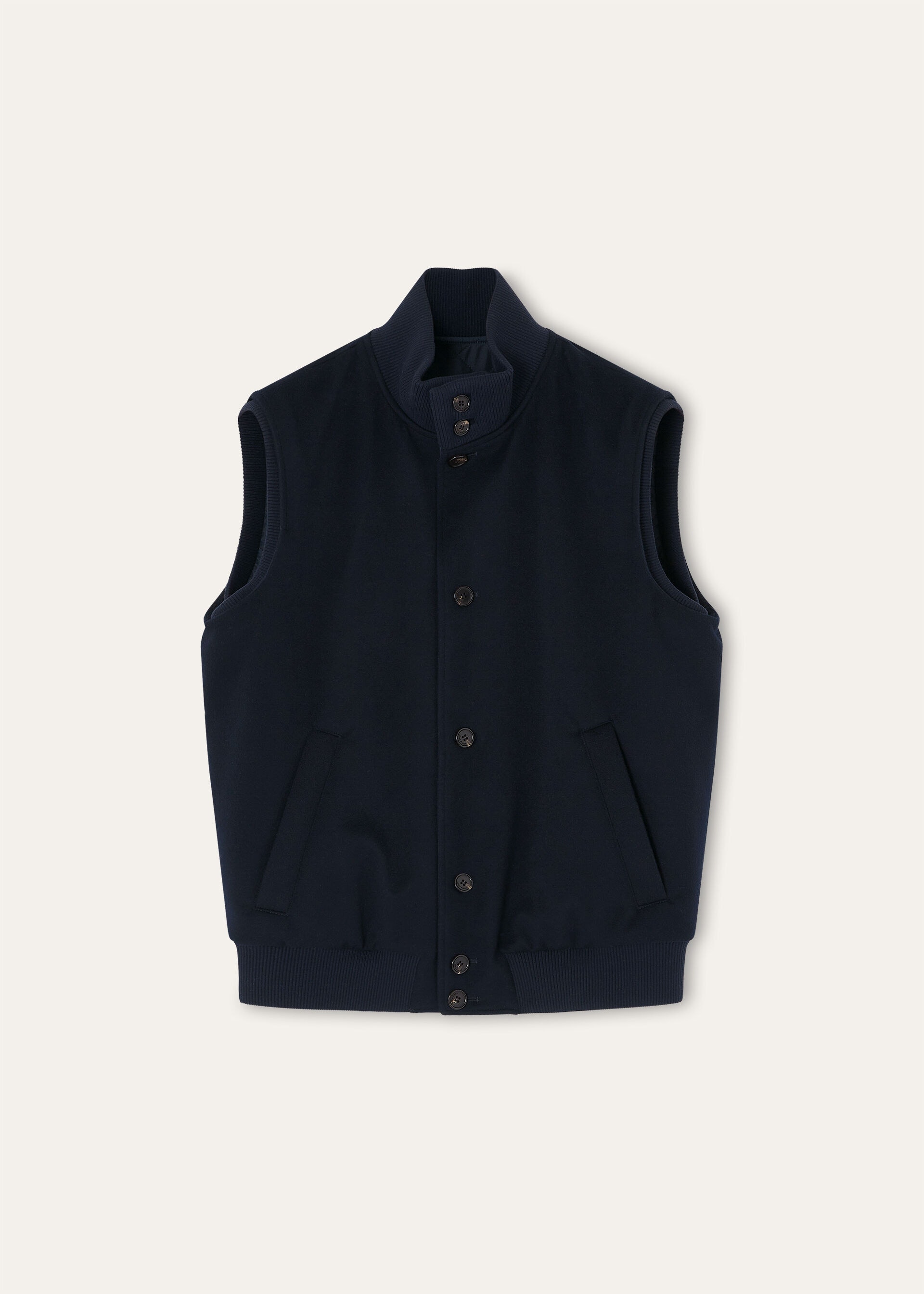 SIMEON VEST VICUNA STORM-SILK TECH STORM