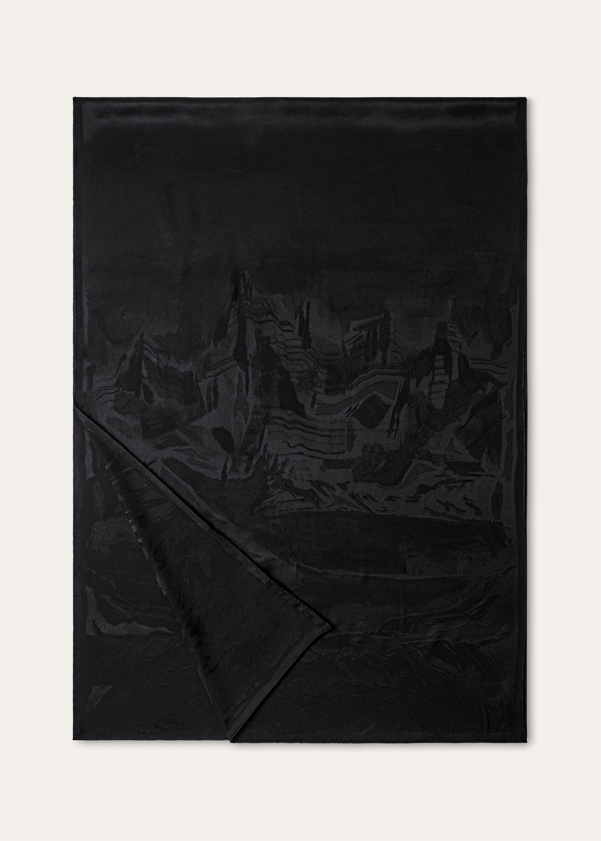 NATURA DELLE ALPI JACQUARD STOLE SILK