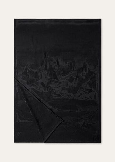 NATURA DELLE ALPI JACQUARD STOLE SILK