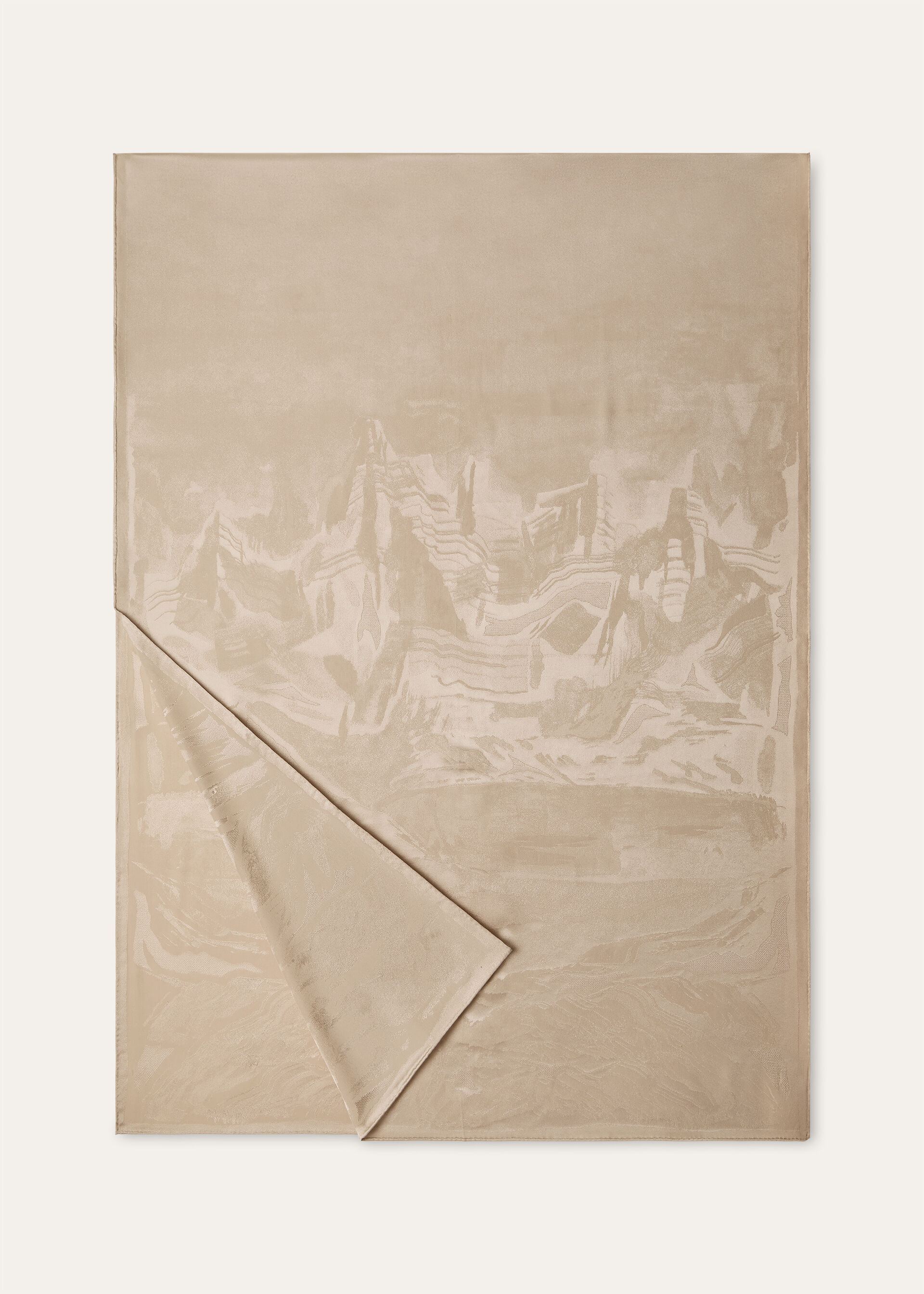 NATURA DELLE ALPI JACQUARD STOLE SILK