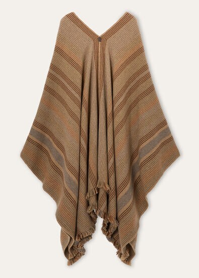 LINA PONCHO SKYE TRACE CASH