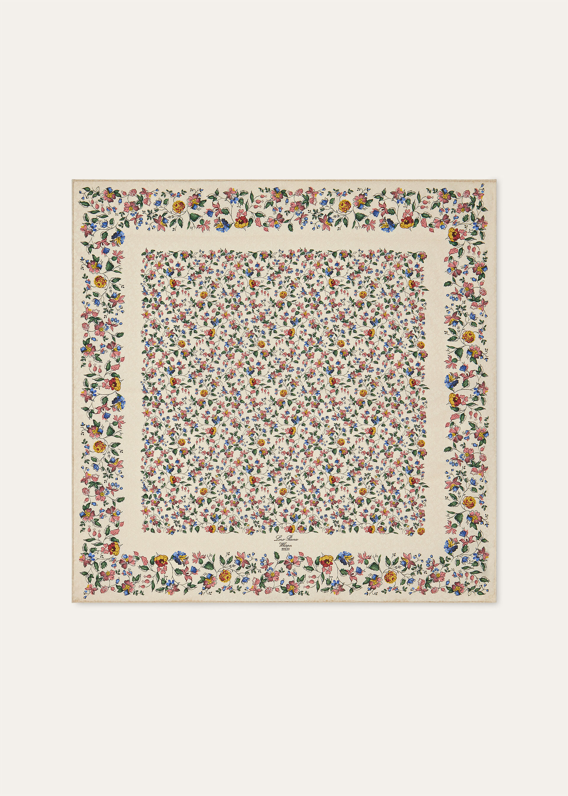 LORO PIANA WHISPER FLD 60 SILK JACQUARD