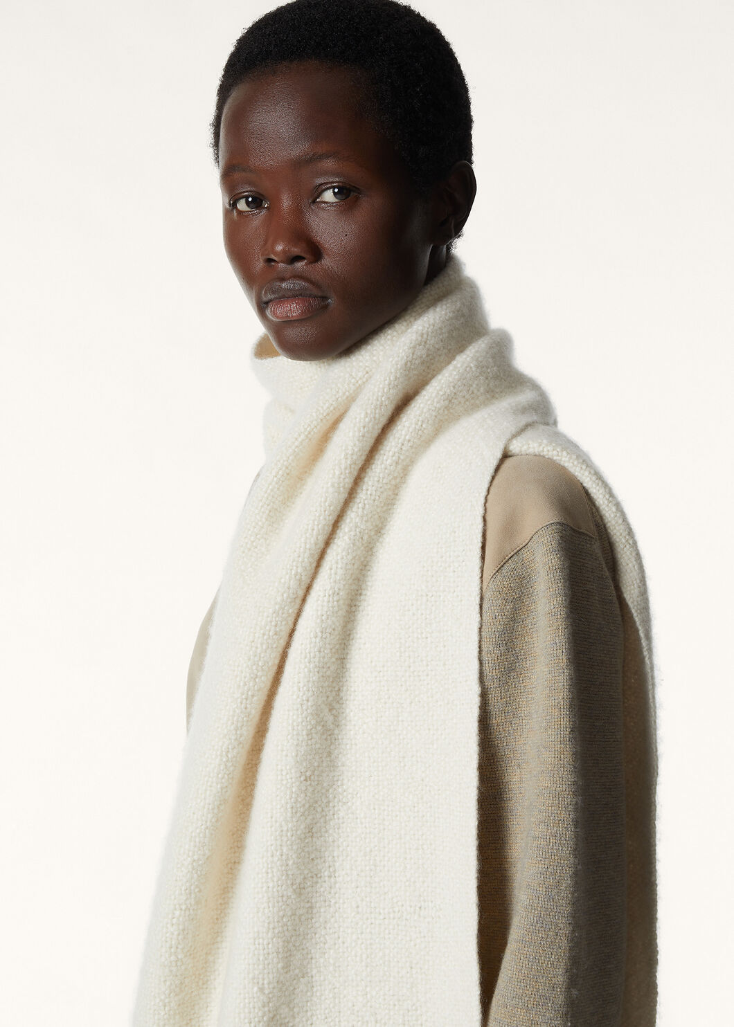 TELA BOUCLE' SCARF CASH