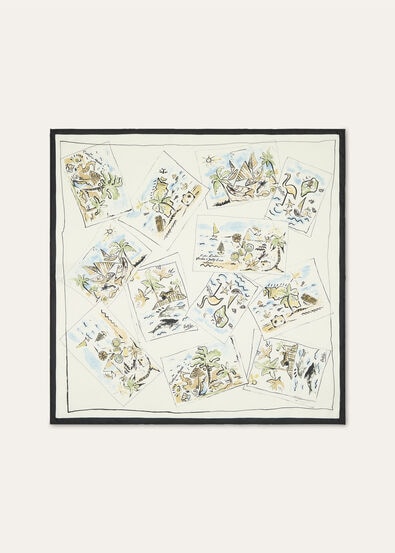 LORO PIANA VACANZE A SANTA LUCIA FLD 60 SILK TWILL