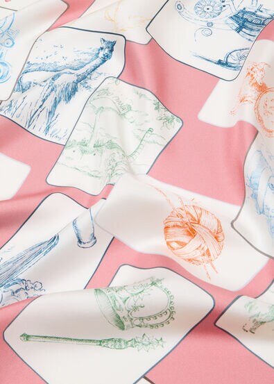 LORO PIANA HERITAGE FOULARD 60 SILK TWILL