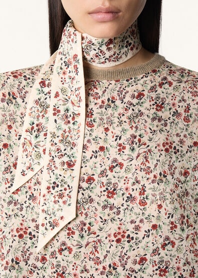 LORO PIANA ARUNDEL GARDENS TB 108 SILK JACQUARD
