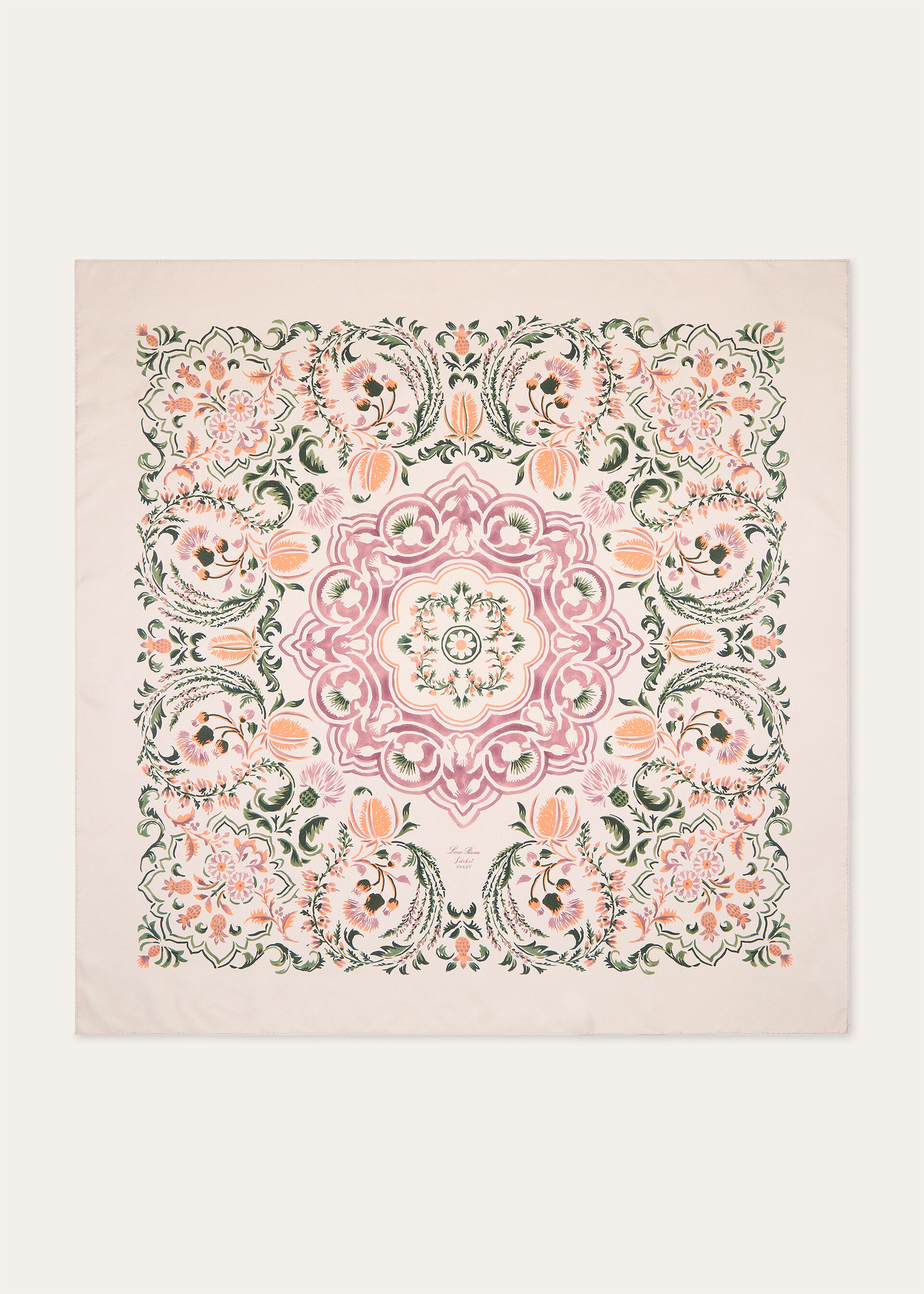 LORO PIANA LILIBET FOULARD 90 SILK TWILL