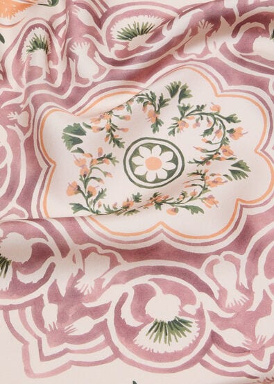 LORO PIANA LILIBET FOULARD 90 SILK TWILL