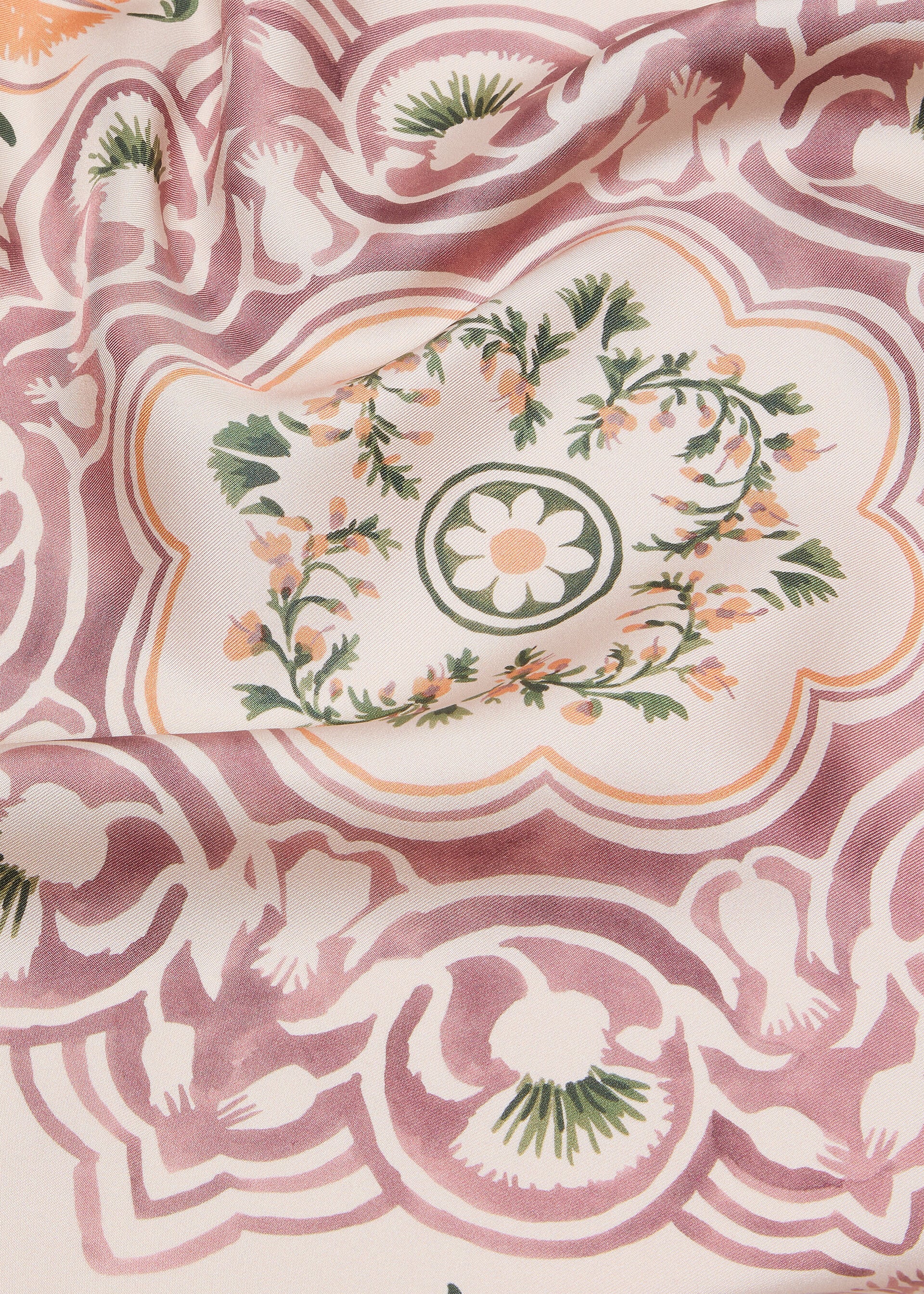 LORO PIANA LILIBET FOULARD 90 SILK TWILL