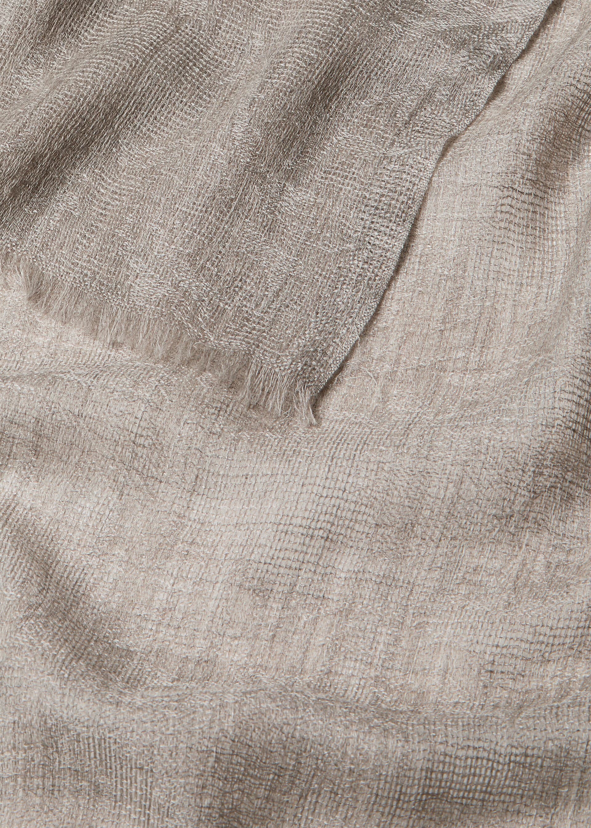 FADED CARDO JACQUARD STOLE CASH