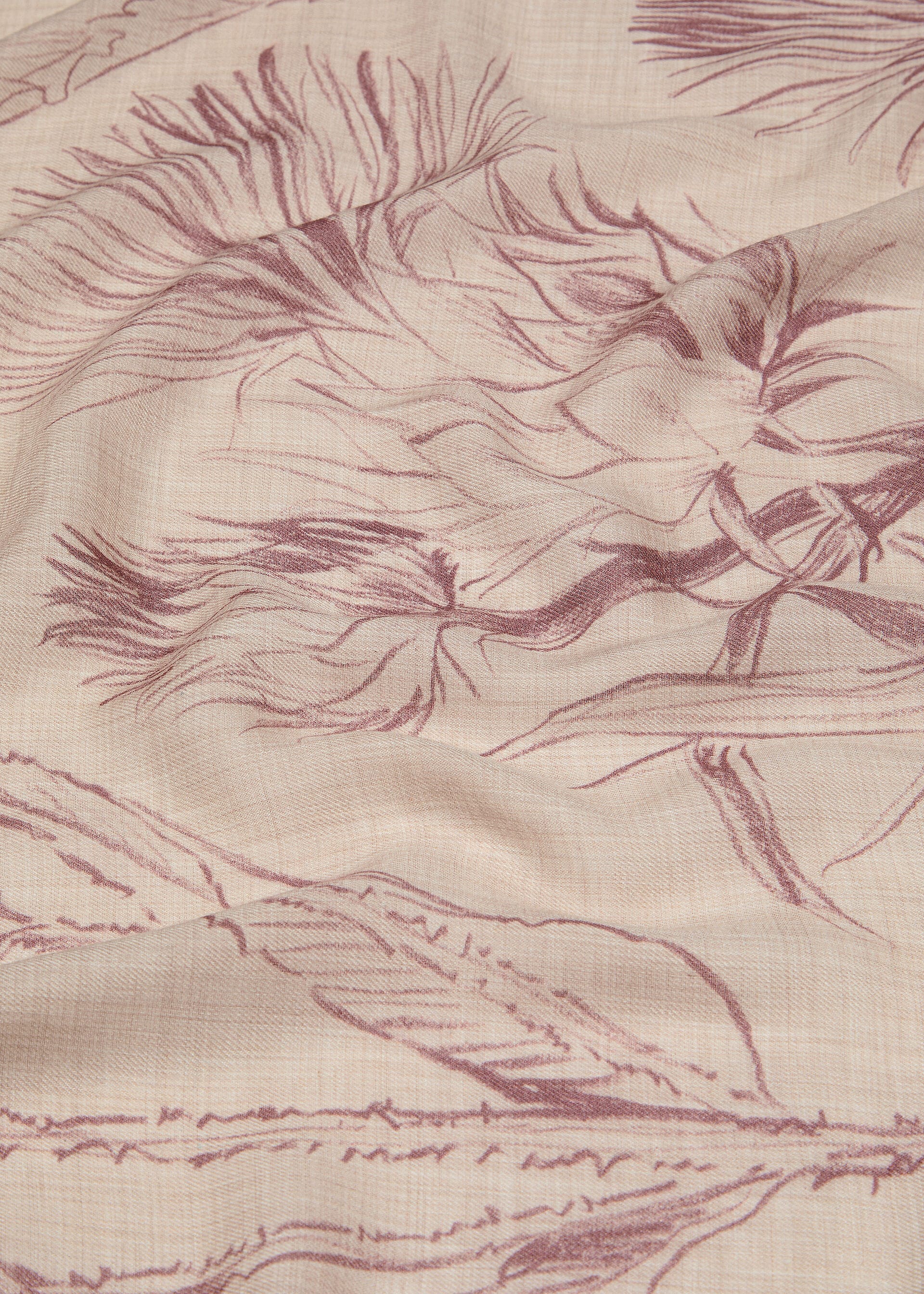 LORO PIANA CARDO FOULARD 90 CASH MELANGE