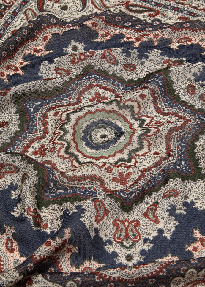 LORO PIANA FLORAL MAJOLICA FOULARD 90 CASH MELANGE_FAQ0609_T1SF_NR_4