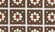 Floral Majolica Foulard 41 x 41