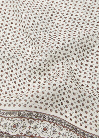 LORO PIANA CARDO SOLARE FOULARD 45 LINEN BLEND