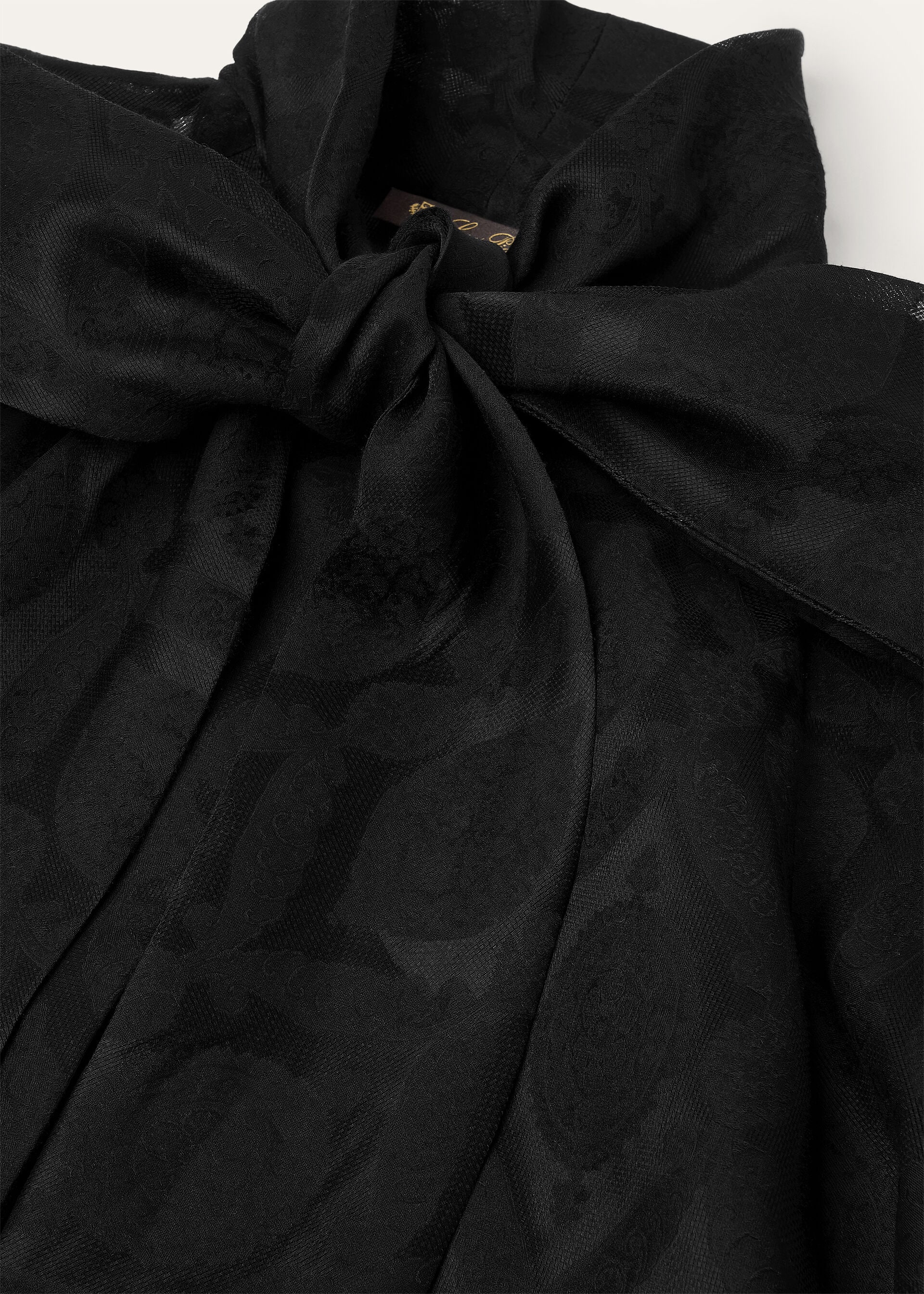 LYDIE SHIRT GARZA JACQUARD SILK