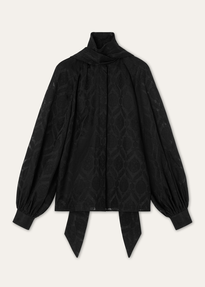 LYDIE SHIRT GARZA JACQUARD SILK_FAQ0660_8000_5