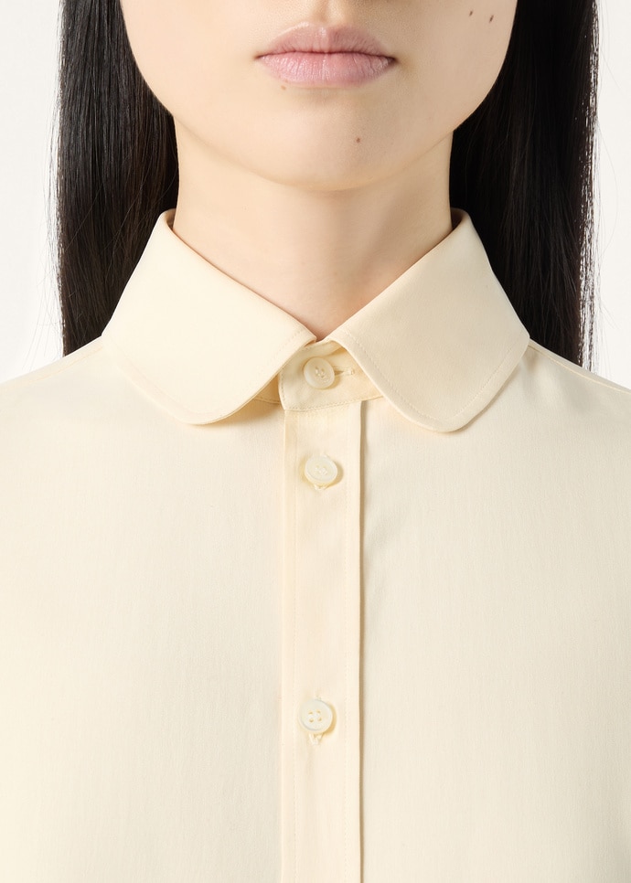 THEA PENNY COLLAR SHIRT PORCELAIN SILK_FAQ0670_20GZ_2