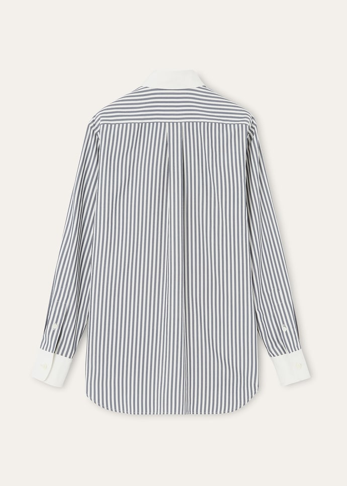 THEA PENNY BAR COLLAR SHIRT TELA SHAPPE STRIPES_FAQ0672_F7ET_6