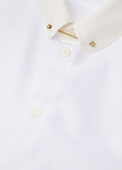 THEA PENNY BAR COLLAR SHIRT OXFORD COTTON