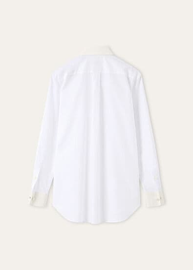 THEA PENNY BAR COLLAR SHIRT OXFORD COTTON