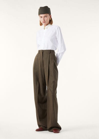 THEA PENNY BAR COLLAR SHIRT OXFORD COTTON