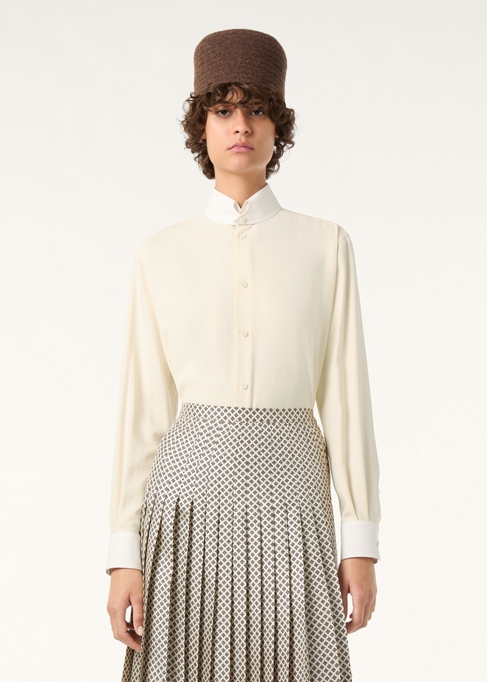 THEA DYLAN COLLAR SHIRT PORCELAIN SILK_FAQ0675_20GZ_3