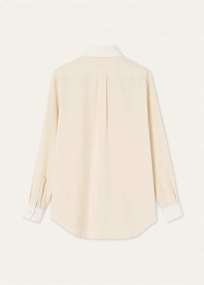 THEA CUTAWAY COLLAR SHIRT PORCELAIN SILK_FAQ0678_20GZ_6