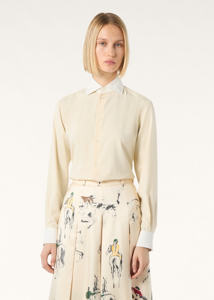 THEA CUTAWAY COLLAR SHIRT PORCELAIN SILK_FAQ0678_20GZ_3