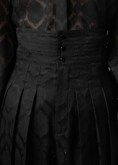 THEODORE TROUSERS GARZA JACQUARD SILK