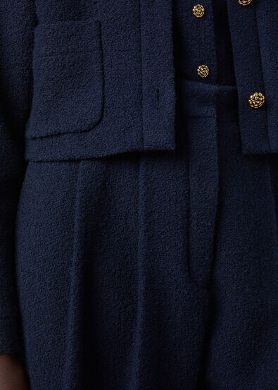 KURT TROUSERS MOSS TWEED