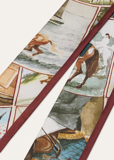 LORO PIANA ARENA TIE BAND 108 SILK TWILL