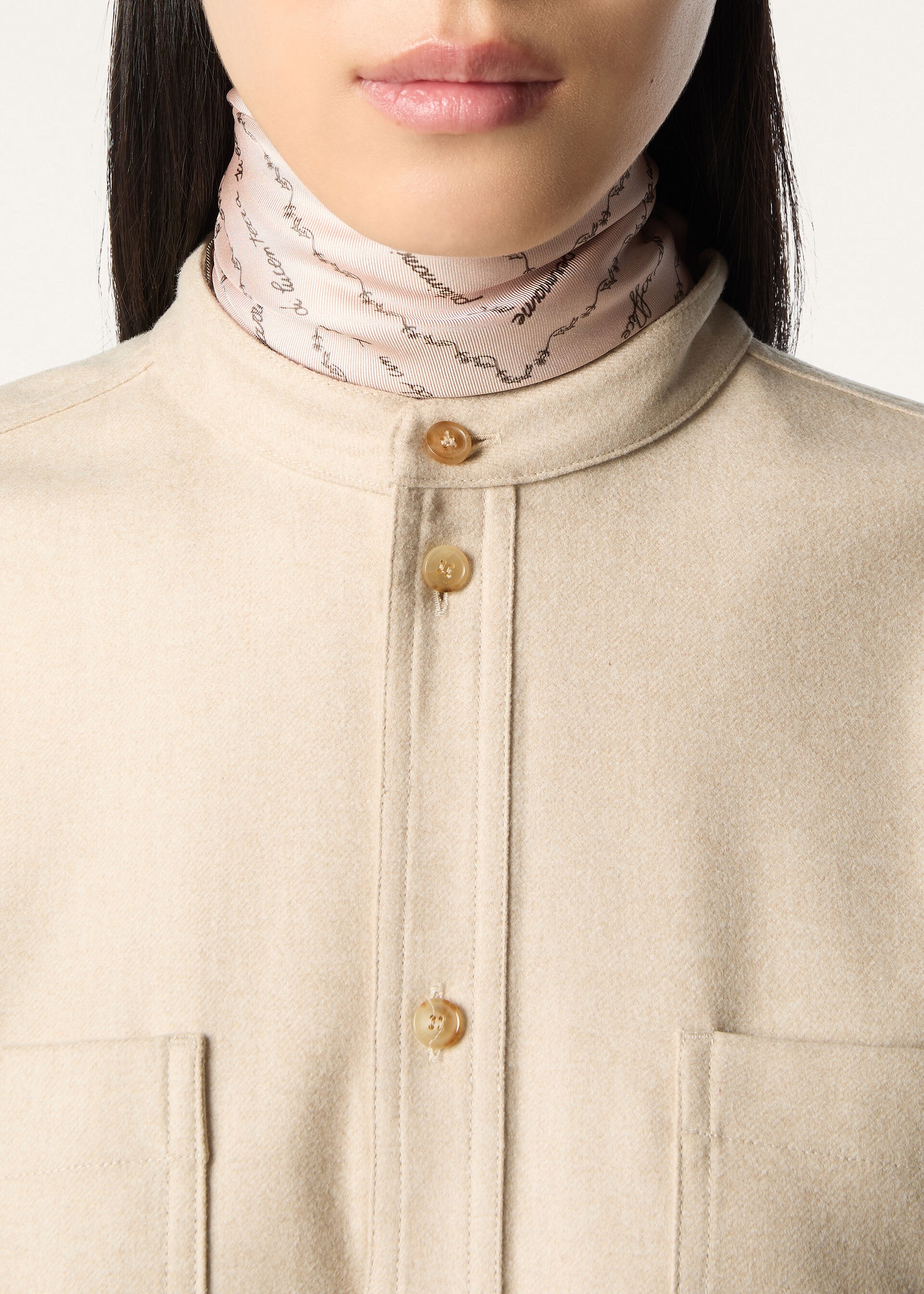 LORO PIANA MAESTRI DEL CARDO FLD 90 SILK TWILL