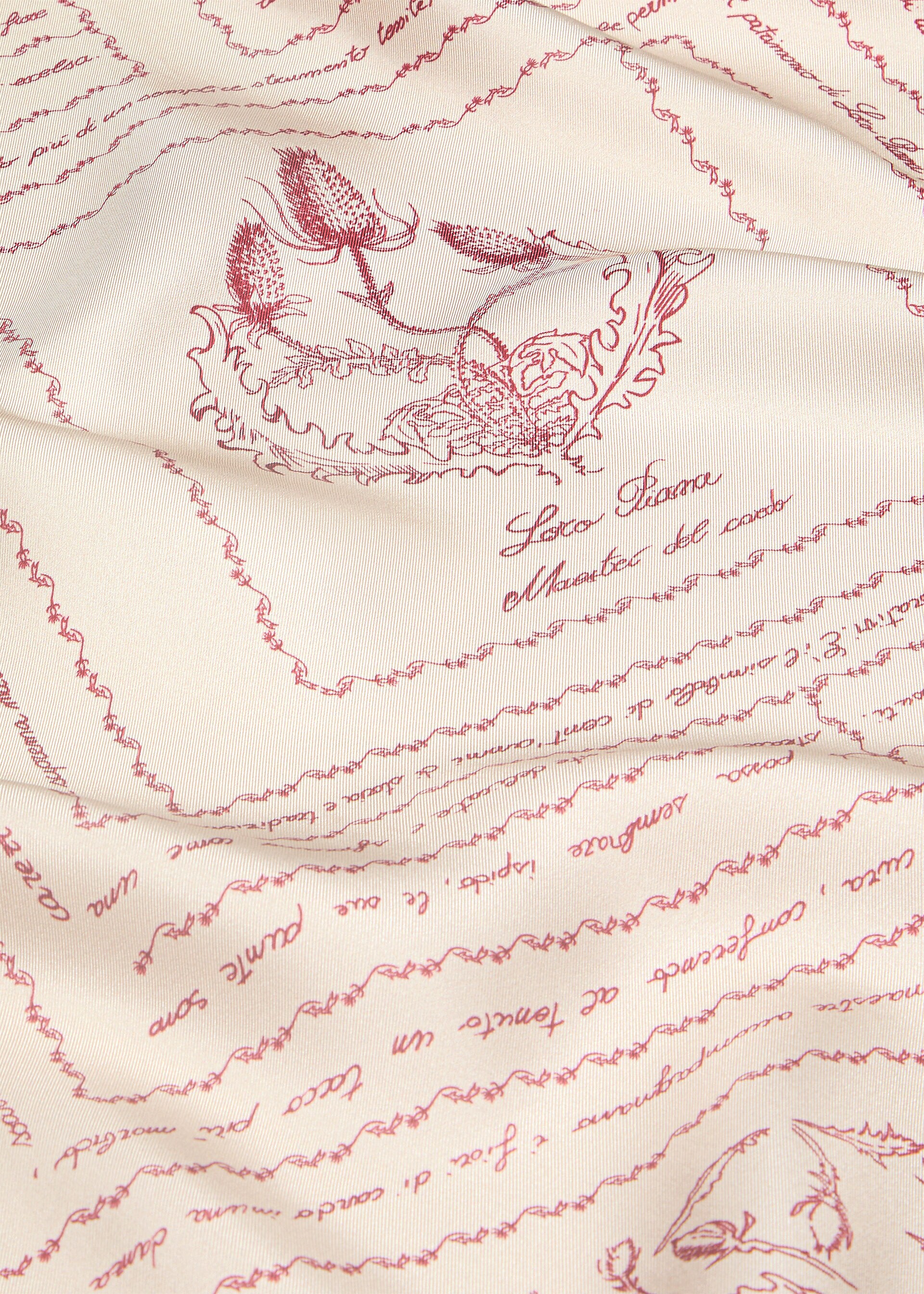 LORO PIANA MAESTRI DEL CARDO FLD 90 SILK TWILL
