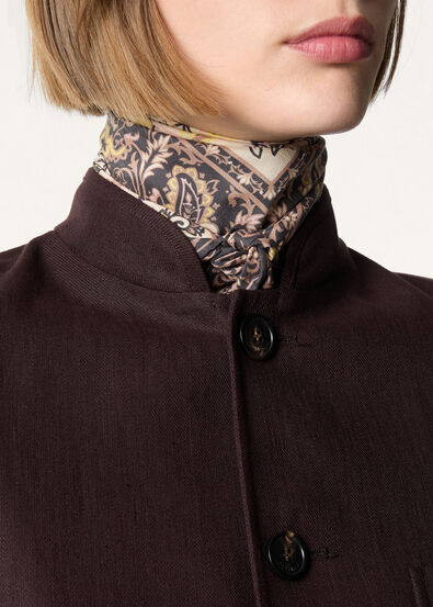 LORO PIANA ISLAND GARDEN FLD60 SILK HABOTAI SHANT