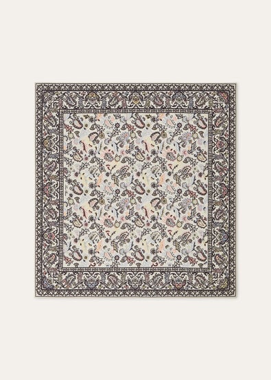 LORO PIANA ISLAND GARDEN FLD60 SILK HABOTAI SHANT