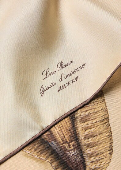 LORO PIANA GIOIA D'INVERNO MMXXV FLD90 SILK TWILL