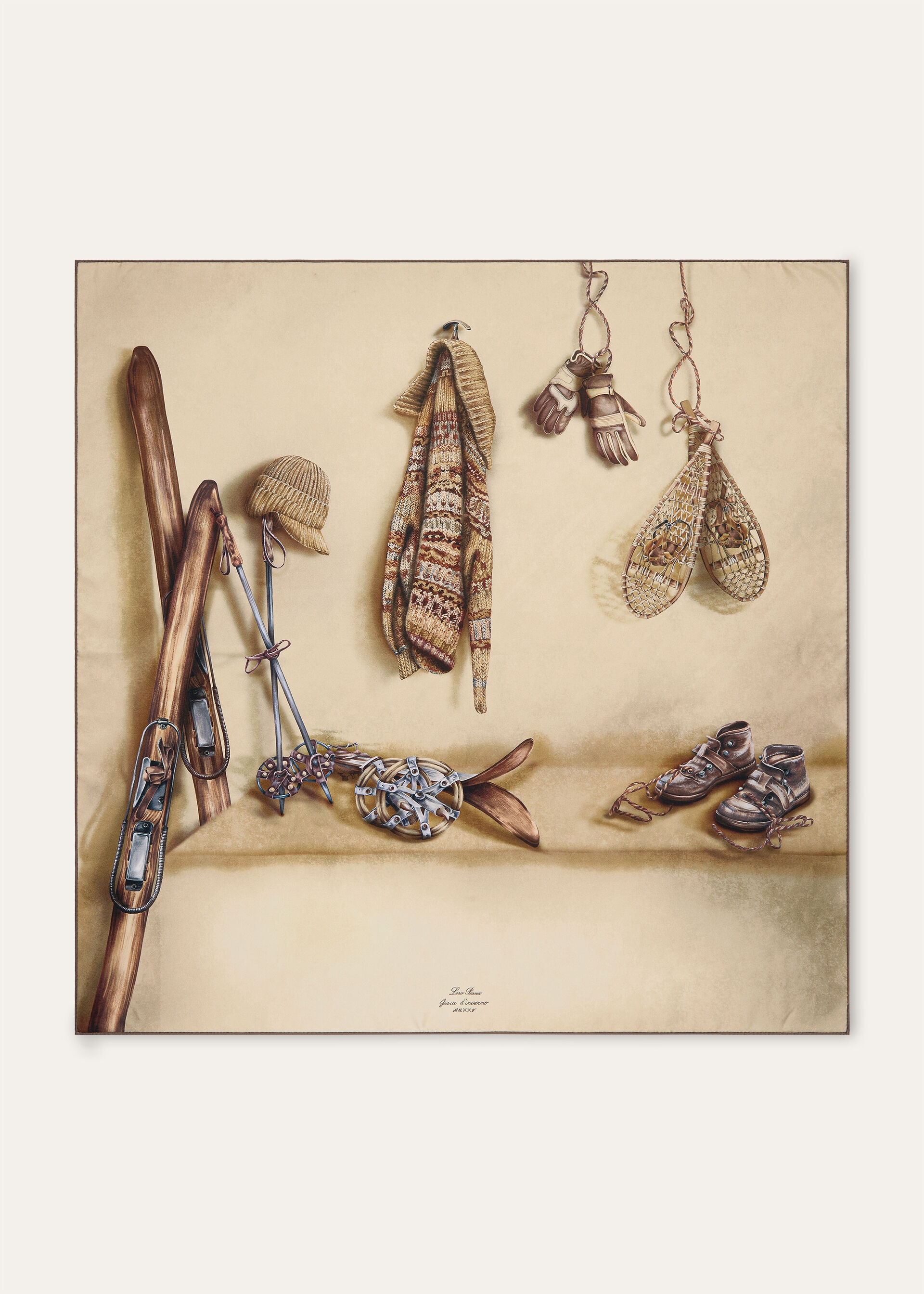 LORO PIANA GIOIA D'INVERNO MMXXV FLD90 SILK TWILL