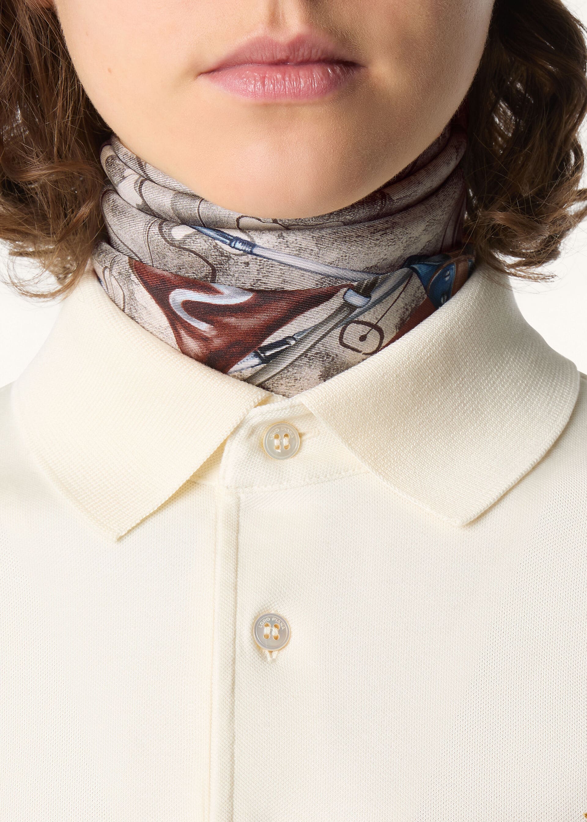 LORO PIANA RYDER CUP BETHPAGE BLACK FLD 60 SILK TW