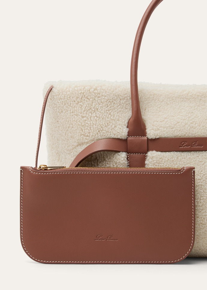 GHIERA SHOPPER SMALL CASHFUR/RNDD LTHR_FAQ0740_B4N1_NR_9