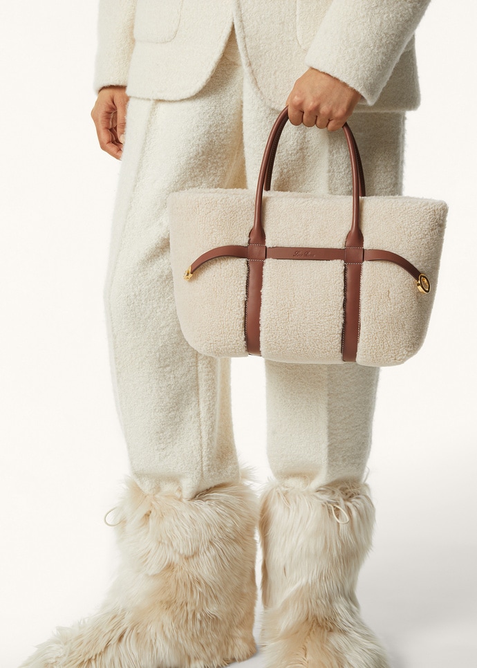 GHIERA SHOPPER SMALL CASHFUR/RNDD LTHR_FAQ0740_B4N1_NR_2