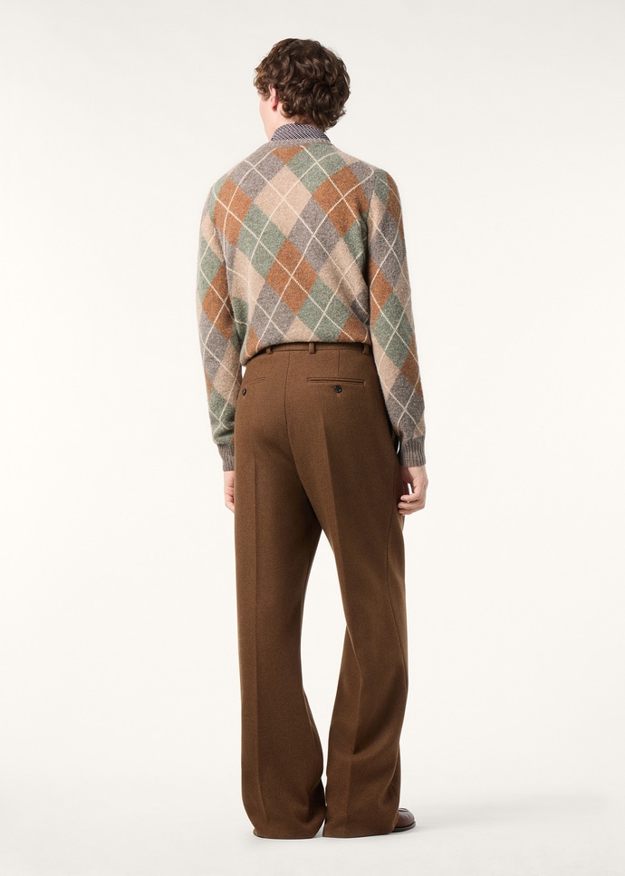 DRUMOAK ARGYLE CREWNECK SWEATER WOOL GG 12_FAQ0823_F7KS_4