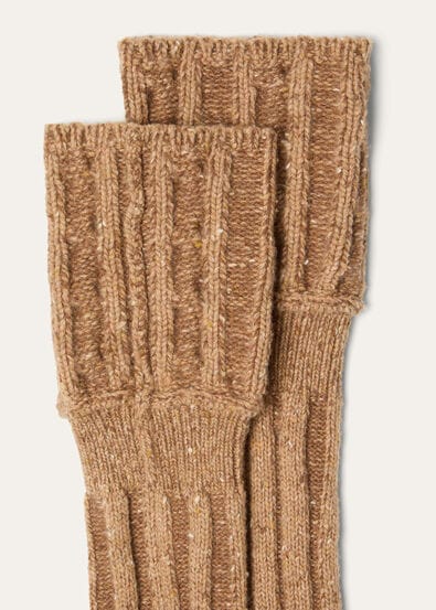 BRAEMAR SOCKS CASH LINEN GG 5
